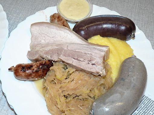 Metzgete im Bürgersaal